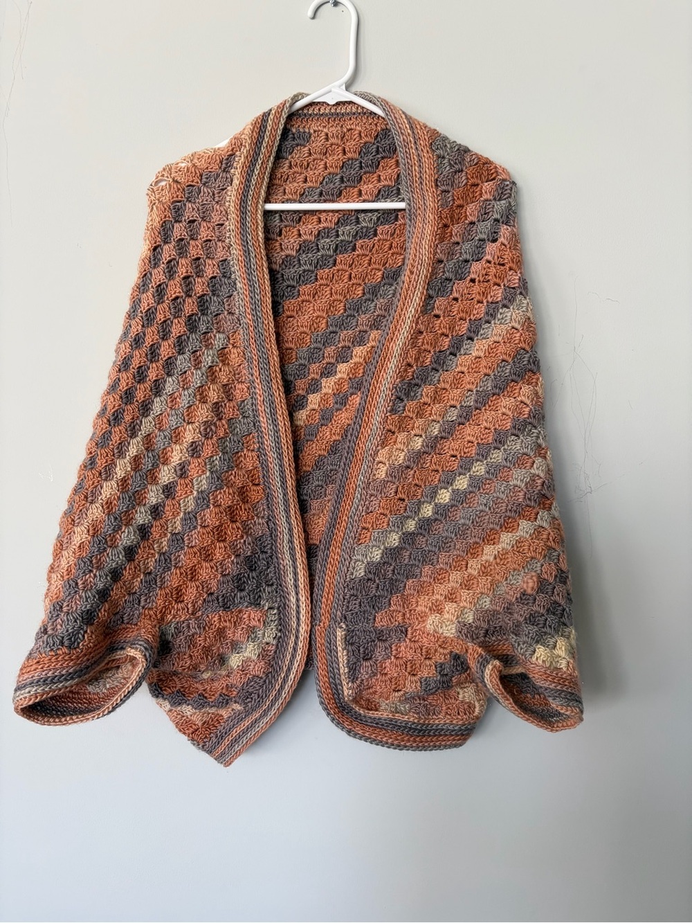 Handmade open cocoon cardigan